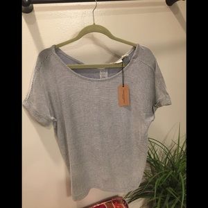 Christian Siriano Button Down Back Top